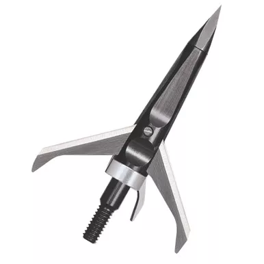 New Archery Products NAP-60-245 Spitfire Broadheads, 125 Grain, Black, 3 Pack