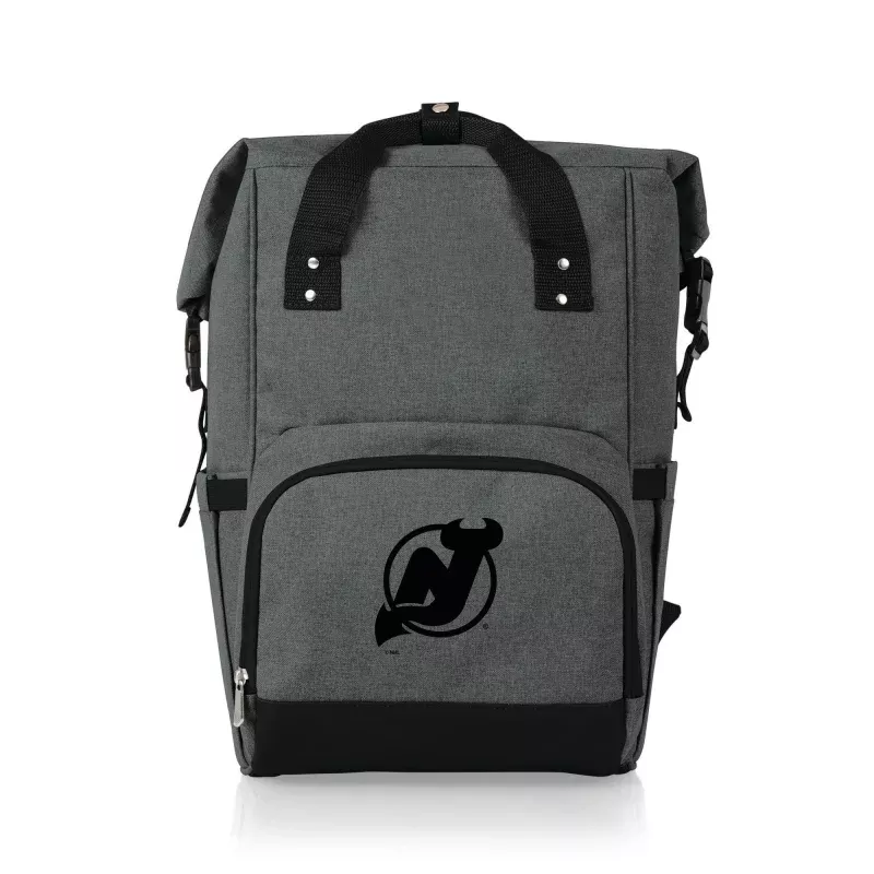 New Jersey Devils – On The Go Roll-Top Backpack Cooler