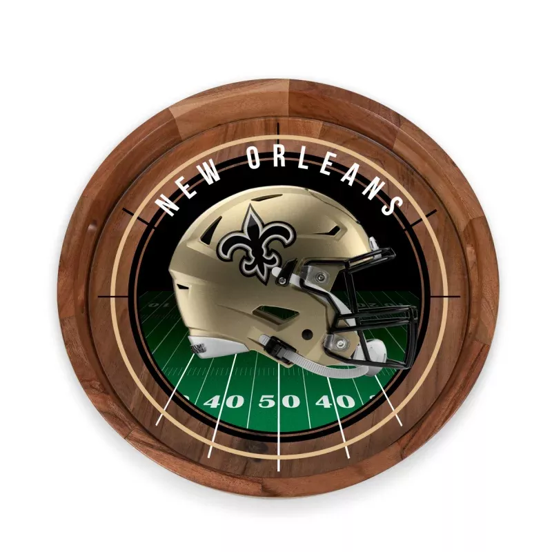 New Orleans Saints – Barista Serving Tray with Glass Insert