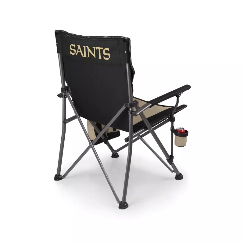 New Orleans Saints – Big Bear XXL Camping Chair with Cooler