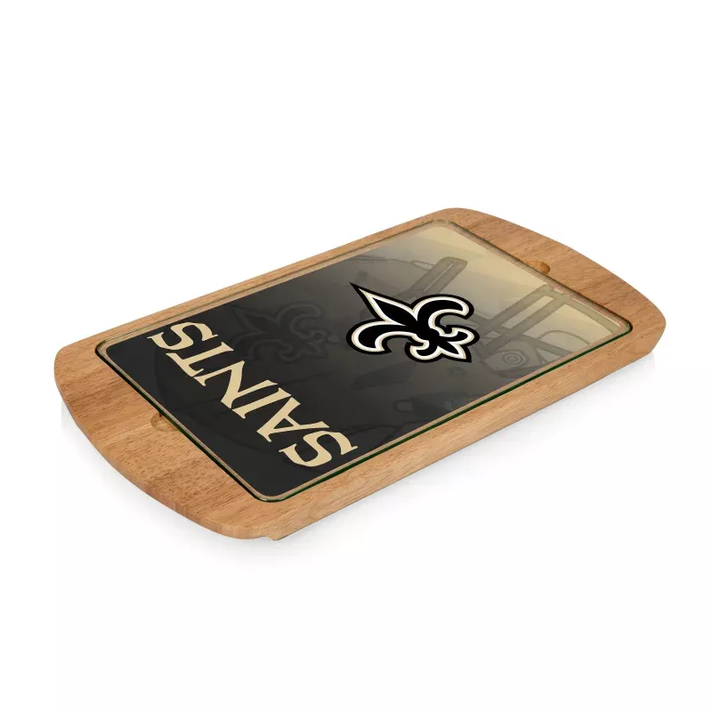 New Orleans Saints – Billboard Glass Top Serving Tray