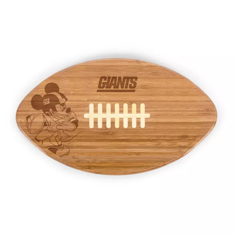 New York Giants Mickey Mouse – Touchdown! Football Cutting Board & Serving Tray
