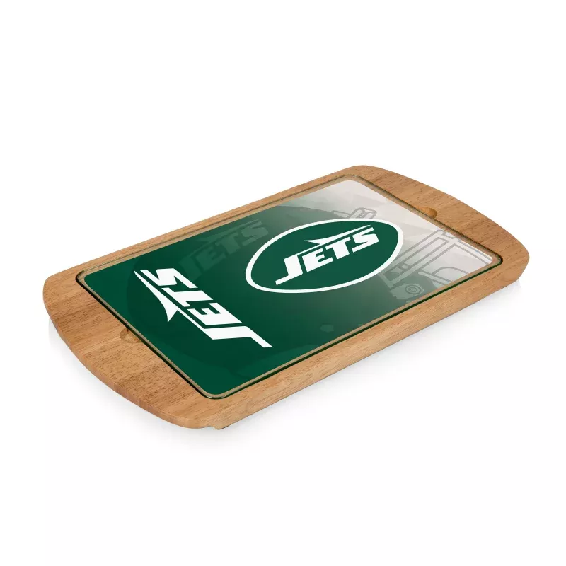 New York Jets – Billboard Glass Top Serving Tray