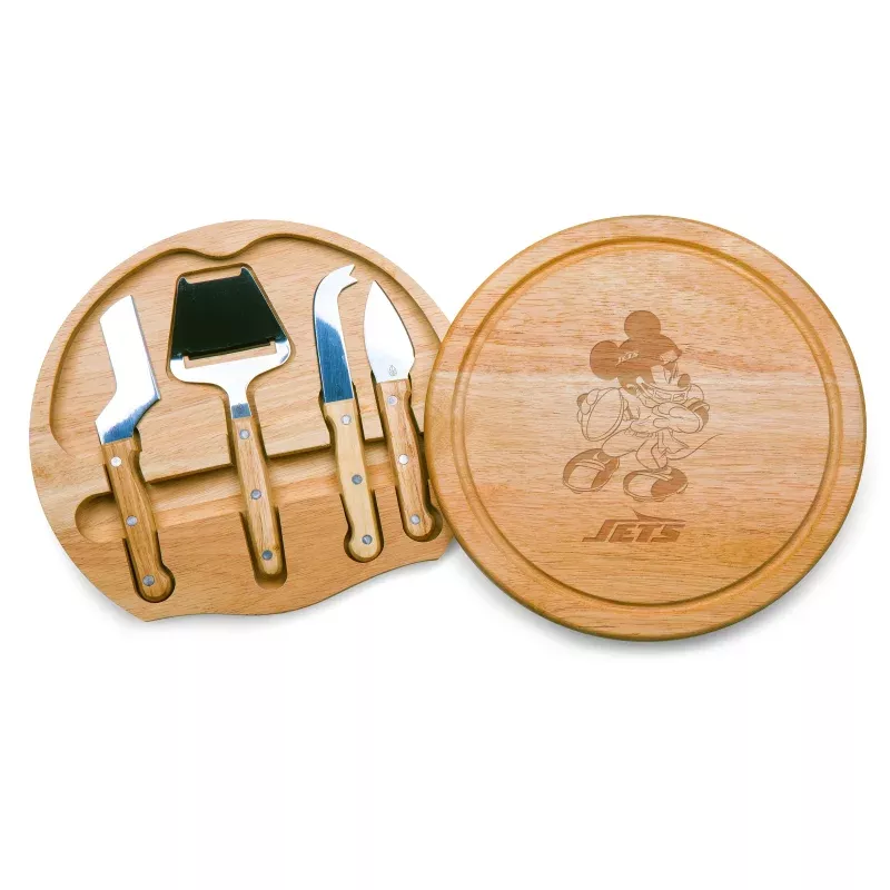 New York Jets Mickey Mouse – Circo Cheese Cutting Board & Tools Set