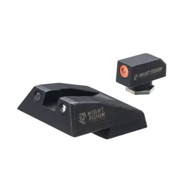 NIGHT FISION Orange Front Ring/Black Rear Rings Night Sight Set for SAR 9 (SAR-301-003-OGZG)