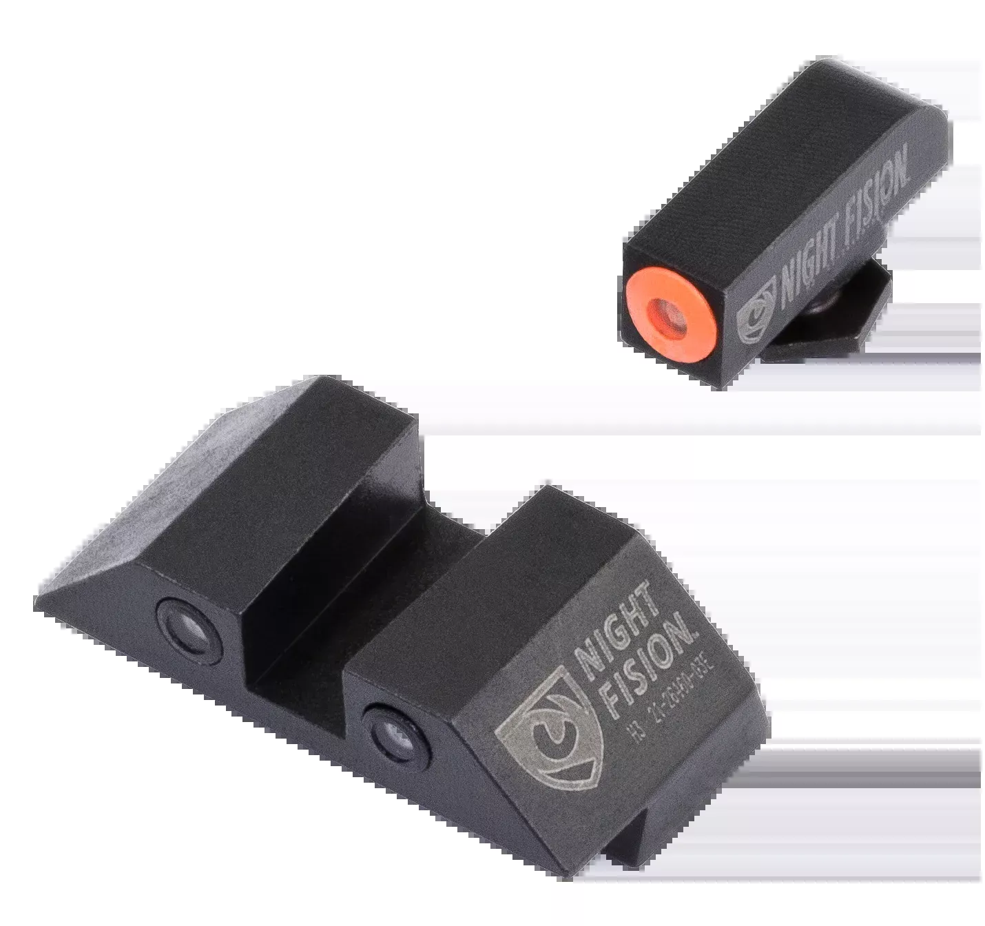 Night Fision Tritium Orangedot – Square Rear For Glock 42/43