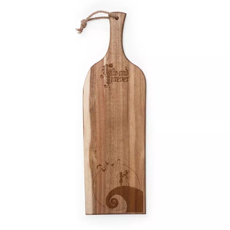 Nightmare Before Christmas Jack & Sally – Artisan 24 Acacia Charcuterie Board