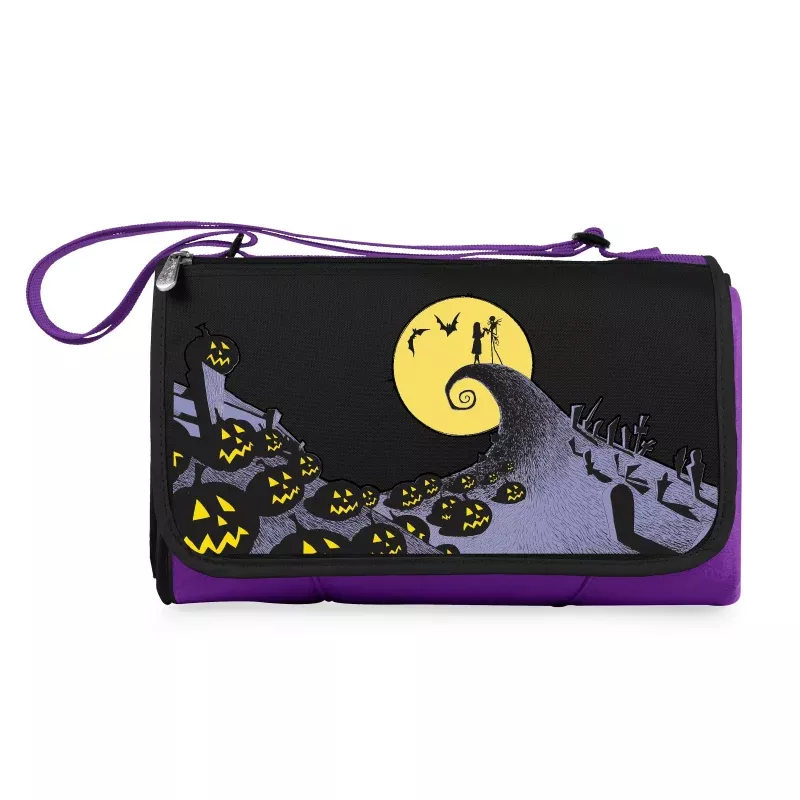 Nightmare Before Christmas Jack & Sally – Blanket Tote Outdoor Picnic Blanket