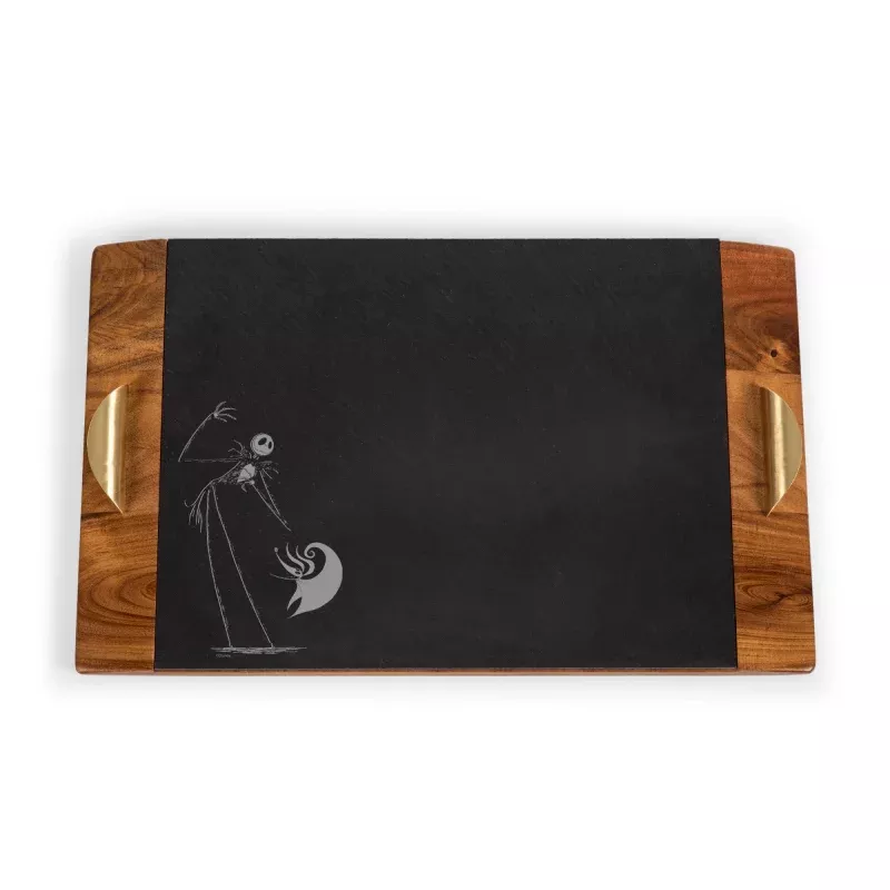 Nightmare Before Christmas Jack & Zero – Covina Acacia and Slate Serving Tray