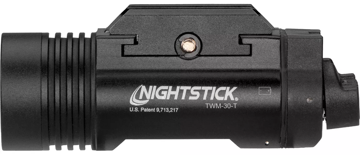 Nightstick Tactical Weapon-Mounted Light Turbo Black Anodized Hardcoat 1200 Lumens White LED Light