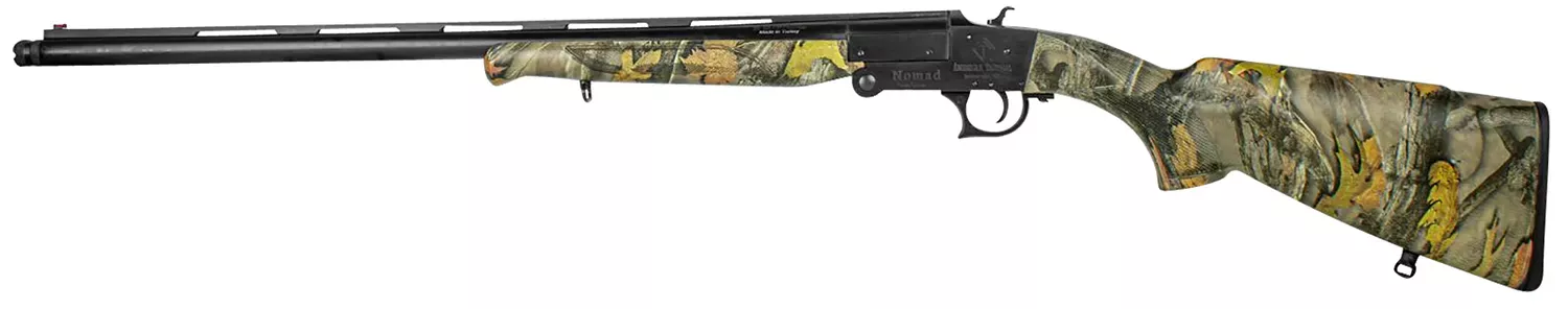 Nomad Single Shot Shotgun, 20 Ga., 3", 23" Bbl, Camo ATIG20NMD23C