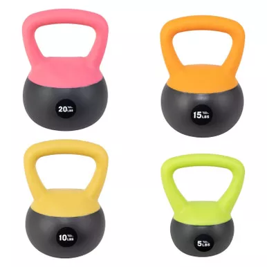 NONZERO GRAVITY 50lb Iron Sand Soft Kettlebell Set (NZ-SK-50set)
