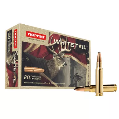 Norma Ammunition 20177672 Whitetail 30-30Win 150gr Soft Point 20 Per Box/10 Case