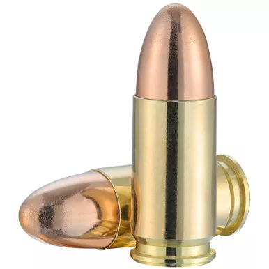 Norma Ammunition 801906402 Subsonic 9mm 147gr Full Metal Jacket 50 Per Box/20 Case