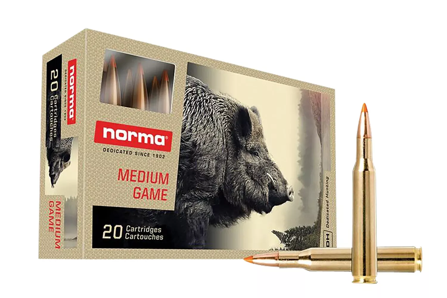 Norma Ammunition Dedicated Hunting Tipstrike 270 Win. 140 Gr. Polymer Tip 20/Box