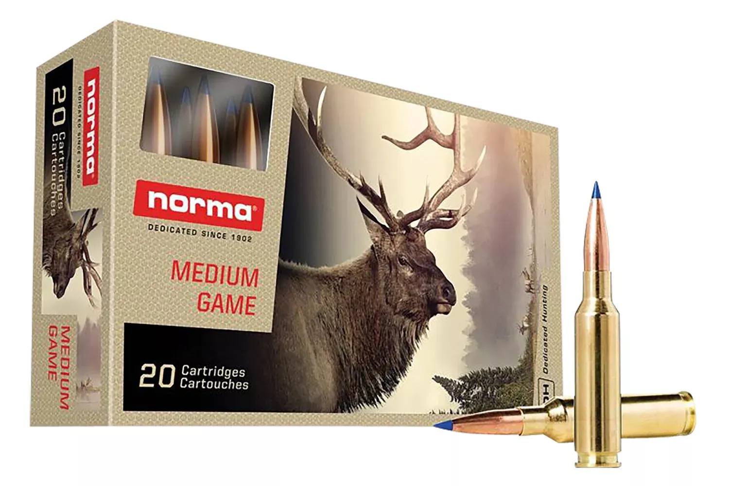 Norma Dedicated Hunting Bondstrike 6.5 Creedmoor 143 Gr. Bonded Polymer Tip 20/Box