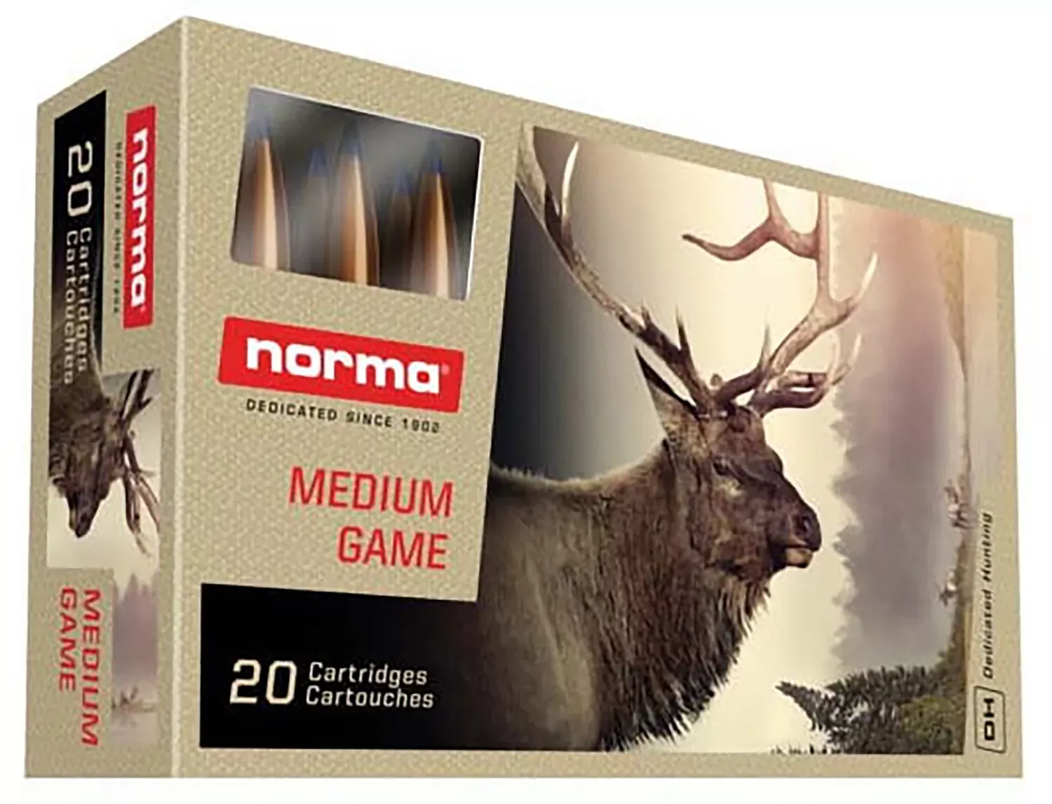 Norma Dedicated Hunting Bondstrike 6.5 PRC 143 Gr. Bonded Boat Tail 20/Box