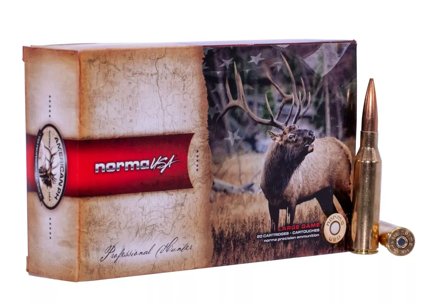 Norma Dedicated Precision Golden Target Match 338 Norma Mag 300 Gr. 20/Box