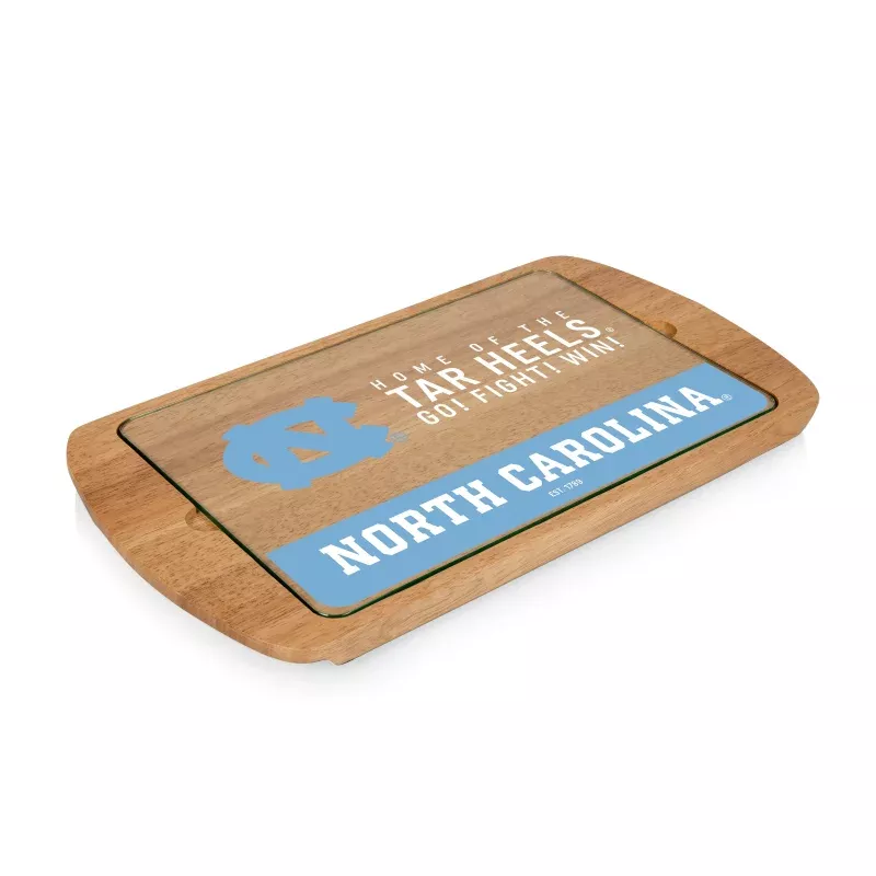 North Carolina Tar Heels – Billboard Glass Top Serving Tray