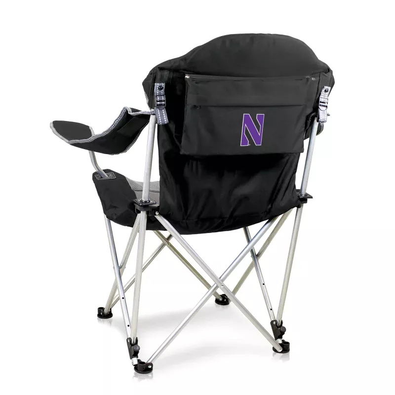 Northwestern Wildcats – Reclining Camp Chair