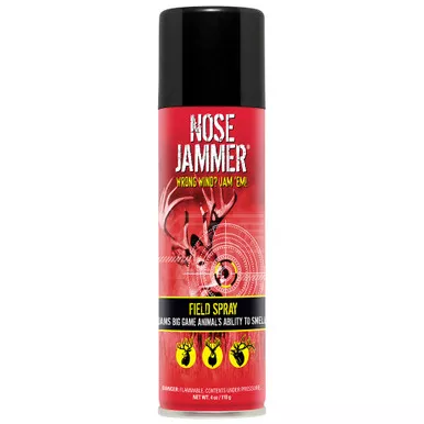 Nose Jammer 3304 Cover Scent Field Spray, 4 Ounce, Red