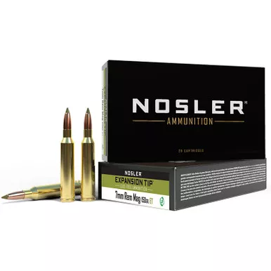 Nosler 40032 E-Tip 7mmRemMag 150gr E Tip Lead Free 20 Per Box/10 Case