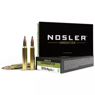 Nosler 40038 E-Tip 300WinMag 180gr E Tip Lead Free 20 Per Box/10 Case