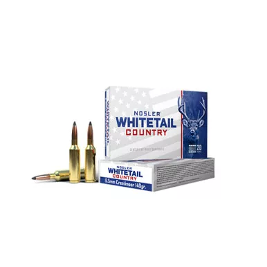 Nosler 40105 6.5Creedmoor 140gr Spitzer Boat Tail 20 Per Box/10 Case