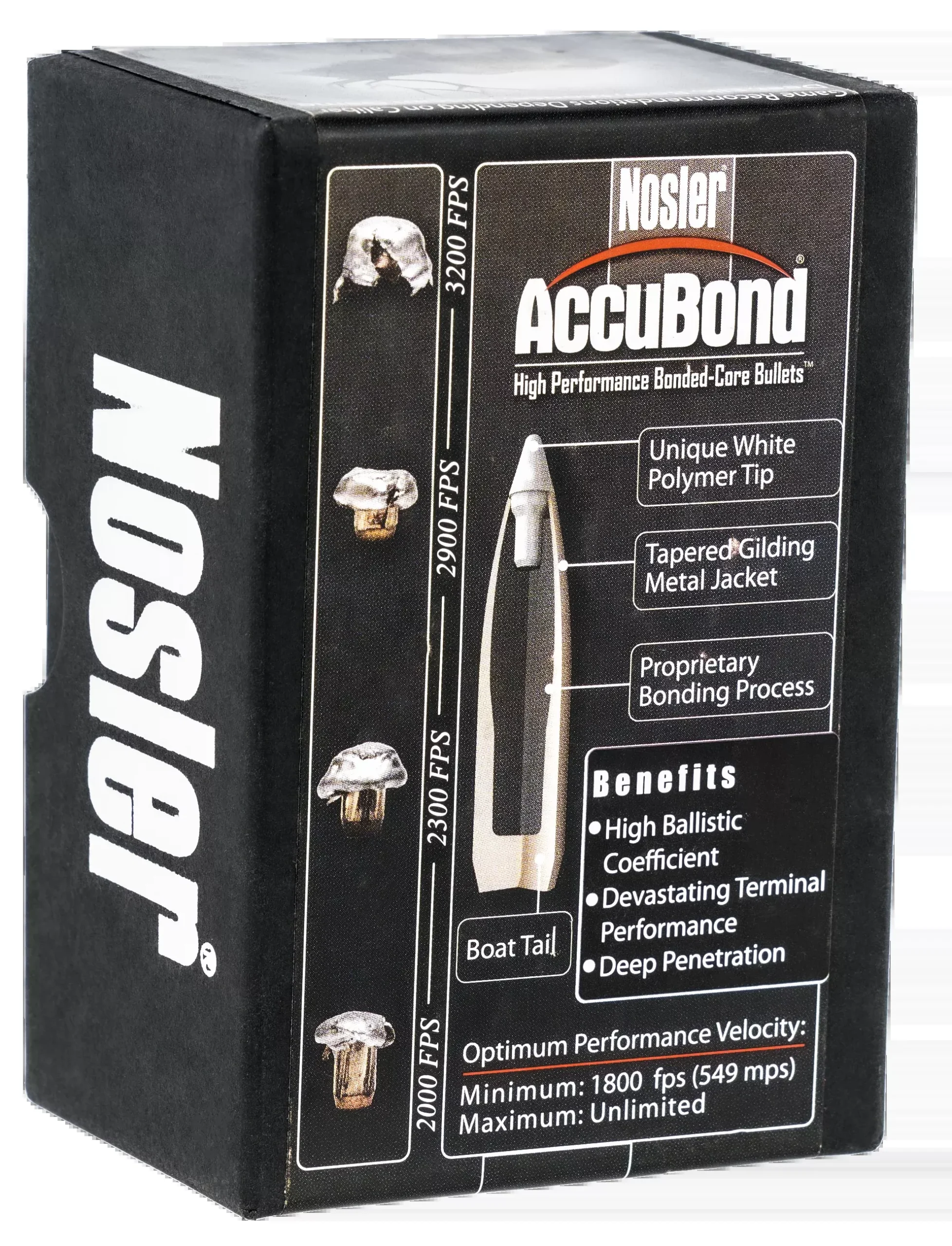 Nosler Accubond Bullets 6.5mm 140 Gr. Spitzer Point 50 Pk.