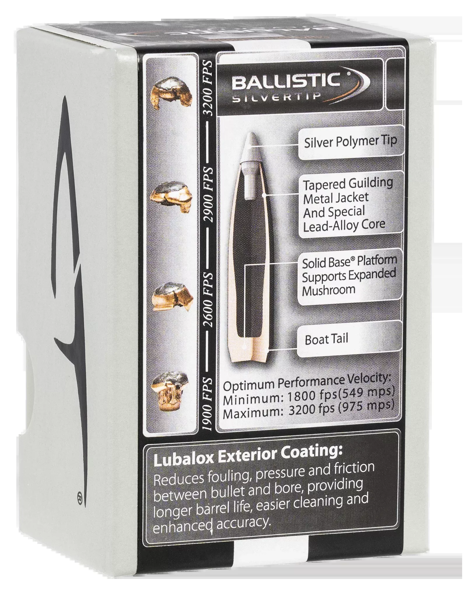 Nosler Ballistic Silvertip Hunting Bullets 6mm 95 Gr. Spitzer Point 50 Pk.