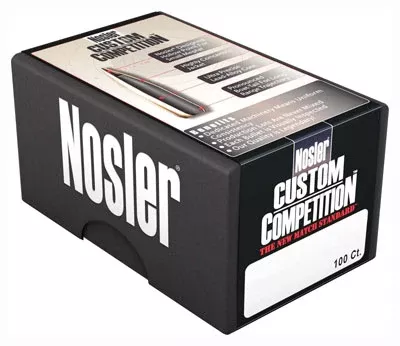 Nosler Bullets 22 Cal .224 – 52gr Hp-bt Custom Comp. 250ct