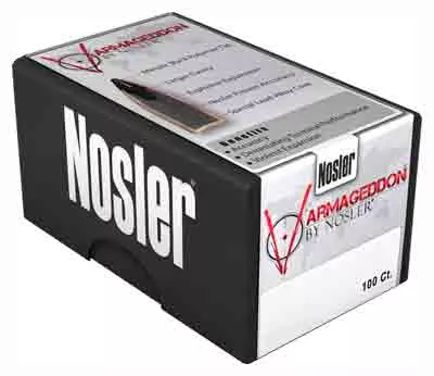 Nosler Varmageddon Bullets 6mm 55 Gr. Fb Tipped 100 Pk.