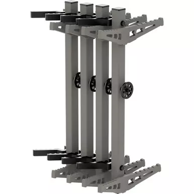 Novix NX-MIN4DW Mini Double Step Climbing Stick, Classic Gray, 4 Pack
