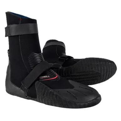 O'NEILL Heat 5mm Round-Toe Black Booties (4789-002)