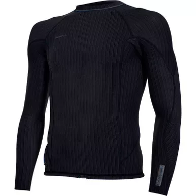 O'NEILL Men's Hyperfreak Comp-X 2mm Black/Black LS Top (5488-A00)