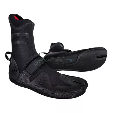 O'NEILL Psycho Tech 3mm Black Split Toe Booties (5100-002)