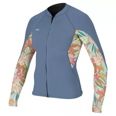O'NEILL Women's Bahia 1 Infinity/Dahlia/Infinity Full Zip Jacket (4933-IF4)
