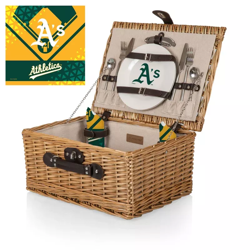 Oakland Athletics – Classic Picnic Basket