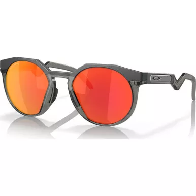 OAKLEY HSTN A Matte Carbon Frame/Prizm Ruby Lenses Sunglasses (OO9242-0252)