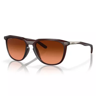 OAKLEY Men's Thurso Matte Rootbeer Frame/Prizm Brown Gradient Lenses Square Sunglasses (OO9286-0654)