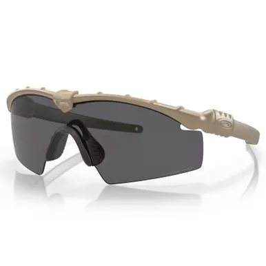 OAKLEY SI Ballistic M Frame 3.0 Dark Bone Sunglasses with Gray Lens (OO9146-05)