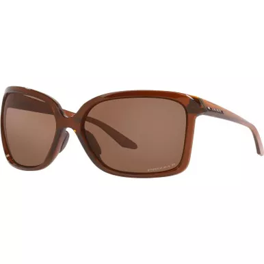 OAKLEY Wildrye Polished Rootbeer Frame/Prizm Tungsten Polarized Lenses Sunglasses (OO9230-0361)
