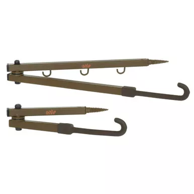 October Mountain 1601190 Foldable Bow Hanger Combo, 23 Inches, 13 Inches, Brown