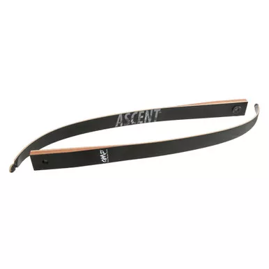 October Mountain 81204 Ascent Recurve Limbs, 58 Inches, 40 lbs, Black