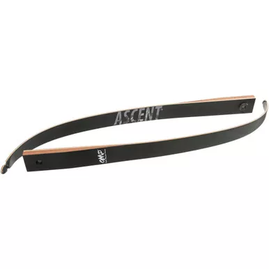 October Mountain 81205 Ascent Recurve Limbs, 58 Inches, 45 lbs, Black