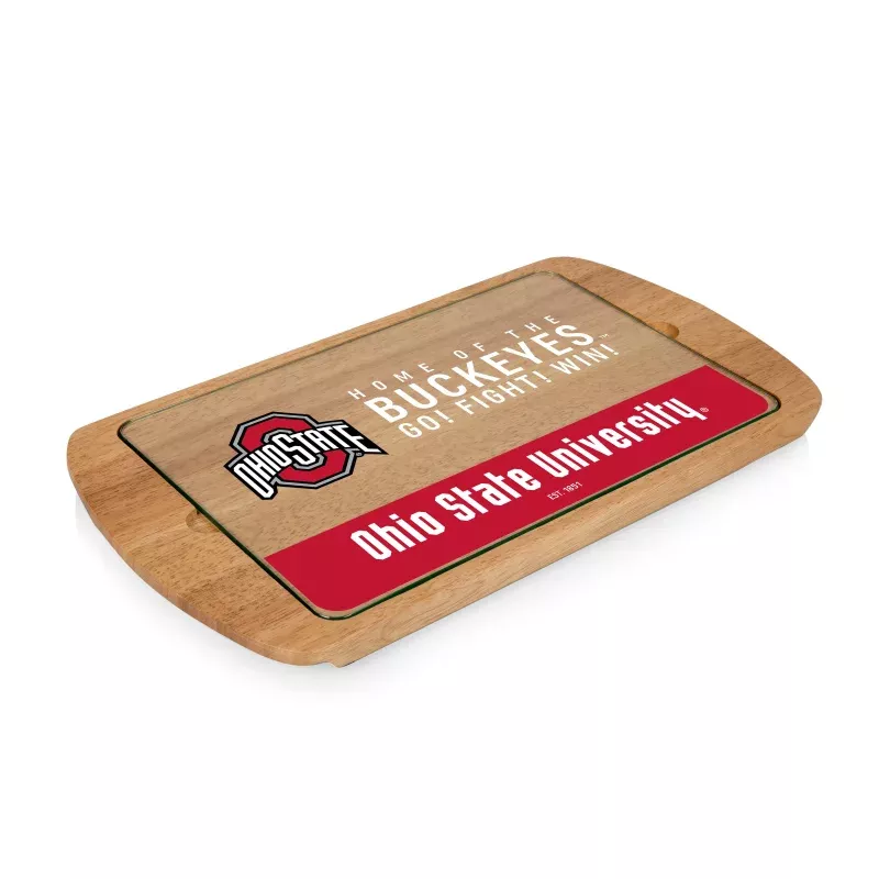 Ohio State Buckeyes – Billboard Glass Top Serving Tray