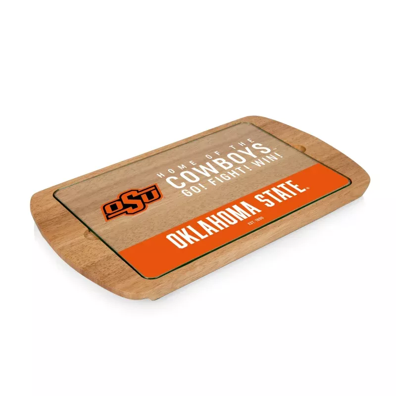 Oklahoma State Cowboys – Billboard Glass Top Serving Tray