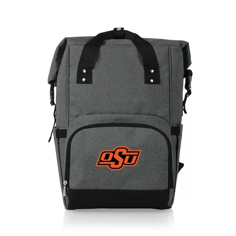 Oklahoma State Cowboys – On The Go Roll-Top Backpack Cooler