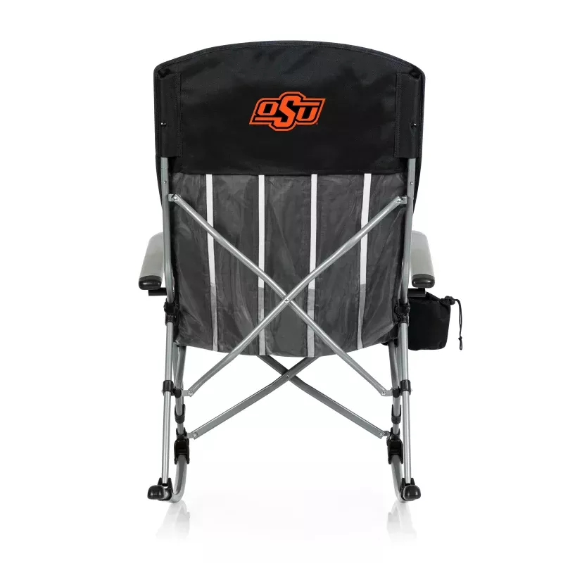 Oklahoma State Cowboys – Outdoor Rocking Camp Chair