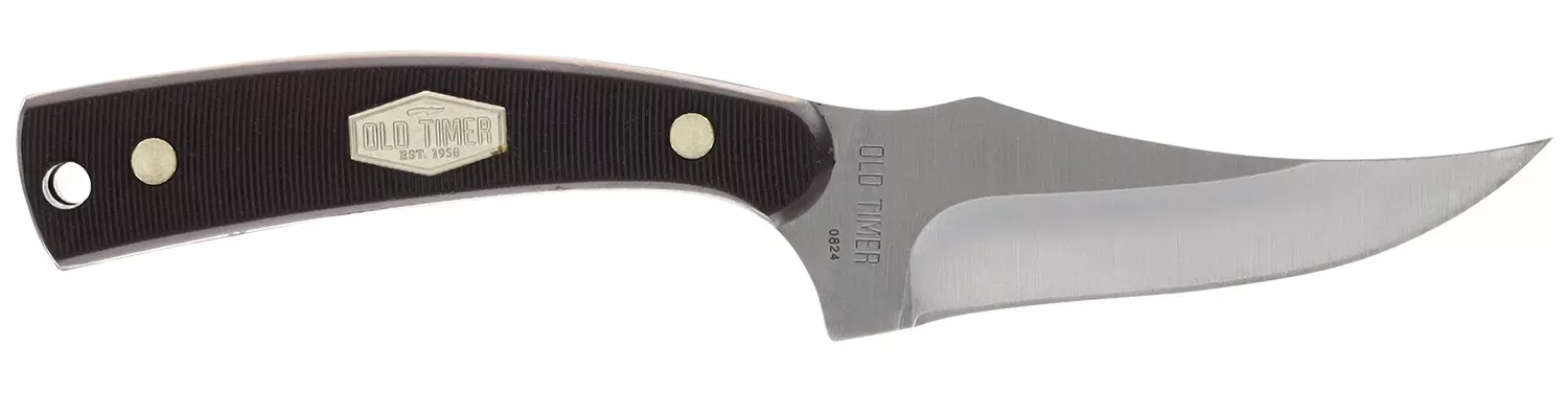 Old Timer Sharpfinger Knife w/Sawcut Handle